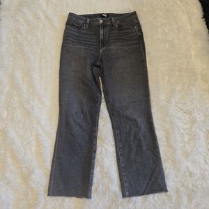 PAIGE Cindy Straight Leg Ankle Jean. Size 30. EUC.